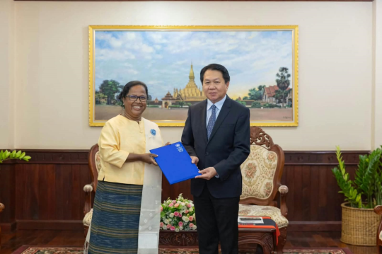 Deputy Foreign Minister Receives Credentials of New UNDP Resident Representative